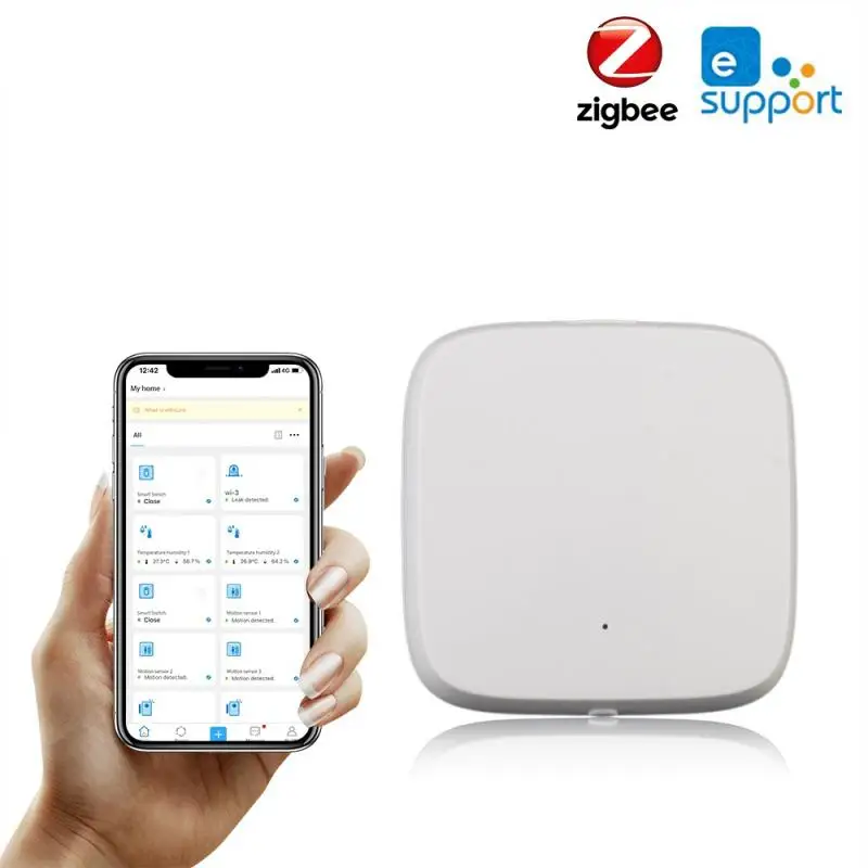 

Датчик температуры и влажности EWelink zigbee, детектор температуры и влажности для умного дома