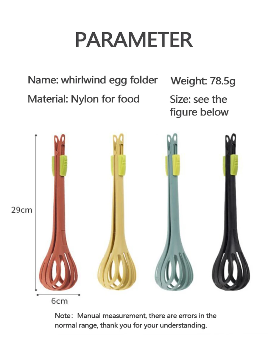 

Kitchen Tools Home Gadgets Cooking Accessories Egg Beater Gadgets Hand Food Clip Salad Gadgets Whisk Plastic Egg Beater Stiring