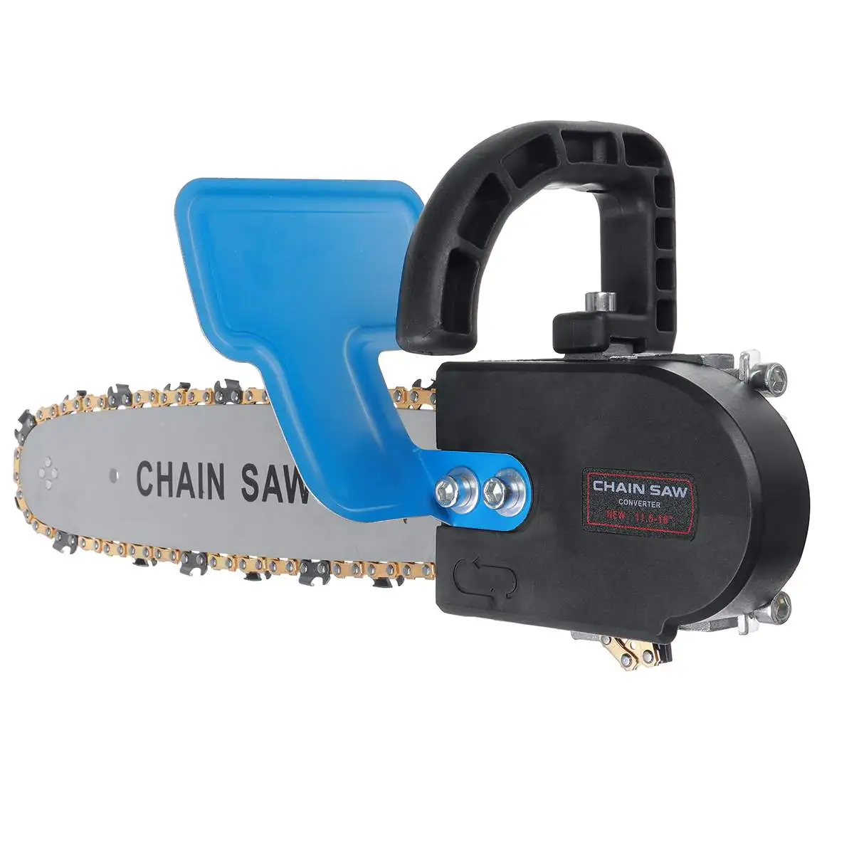 

Электрическая бензопила 11,5 дюйма, беспроводная ручная пила для обрезки, подходит для M10/M14/M16, угловая шлифовальная машина для цепной пилы, де...