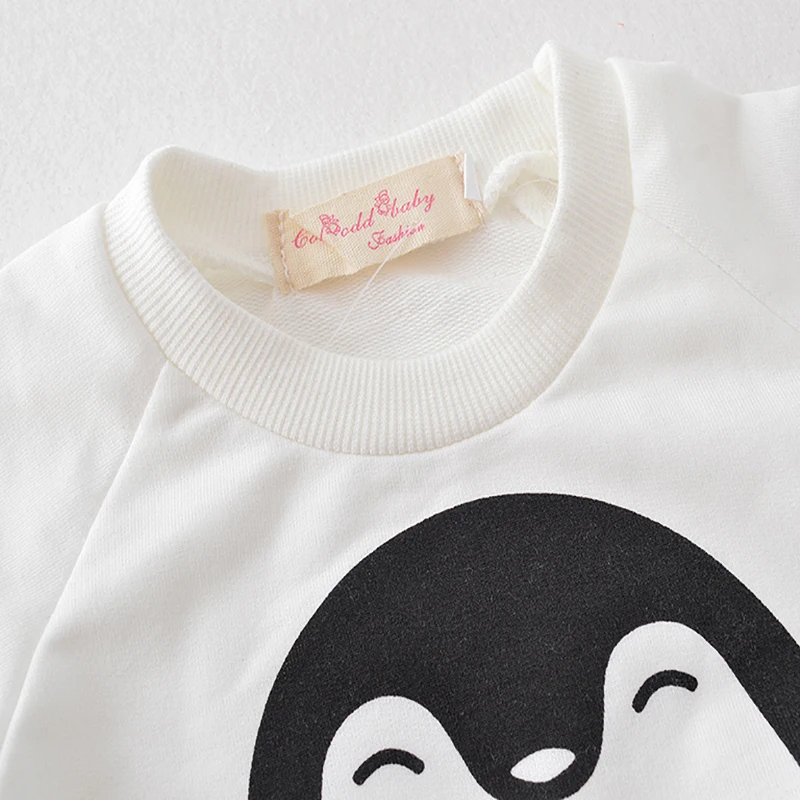 Одежда для маленьких девочек комплект одежды новорожденных топы с длинными