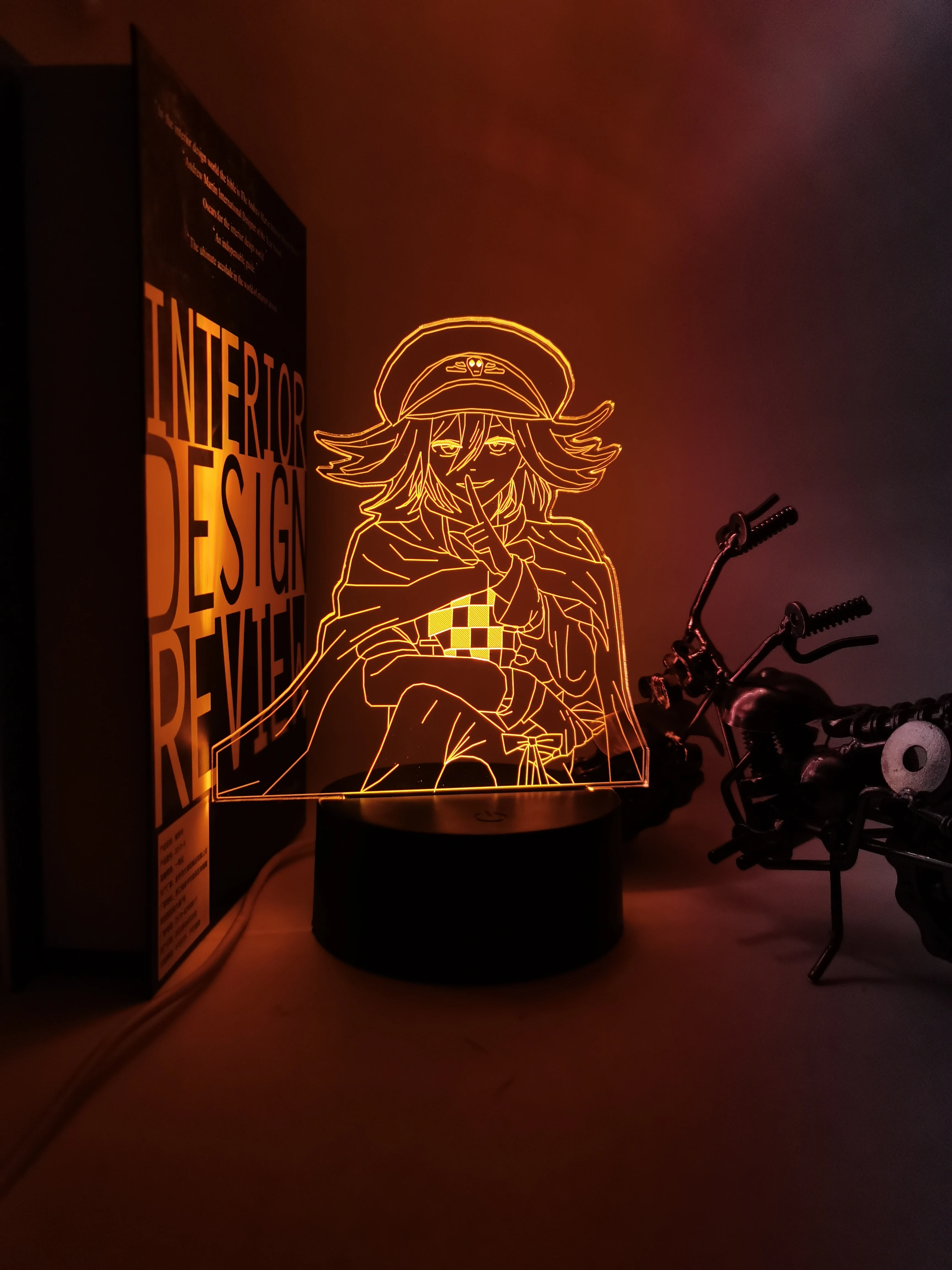 Danganronpa Led Night Light Kokichi Oma Lamp for Home Decoration Child Gift Danganronpa Acrylic Table Lamp Kokichi Oma night light lamp