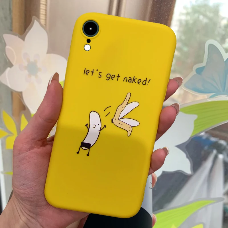 Cartoon TPU Silicone Phone Case for IPhone 12 SE 11 Pro X XS MAX XR 8 7 6s Plus Funny Personalized Cases Back Cover Accessories