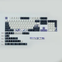 anime personalise pbt keycaps dye sublimation mechanical keyboards key cap cherry profile for mx switch gh60 64 68 84 87 104