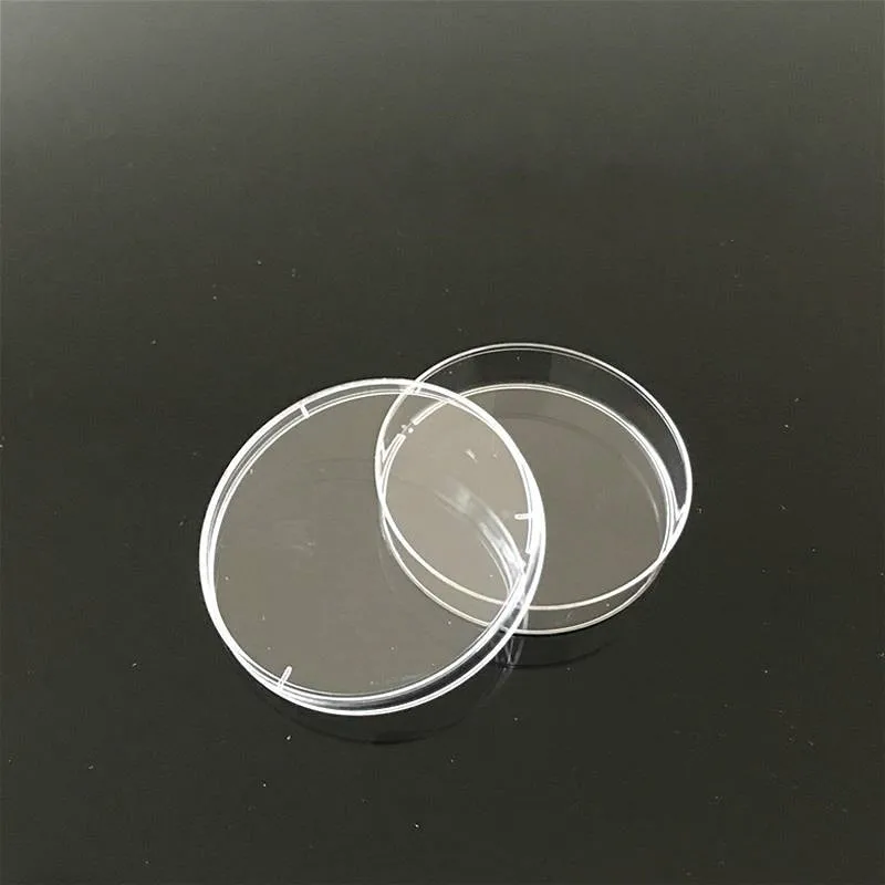 Пластиковая чаша Petri 60 мм одноразовая PS с крышкой для LB тарелка волчков