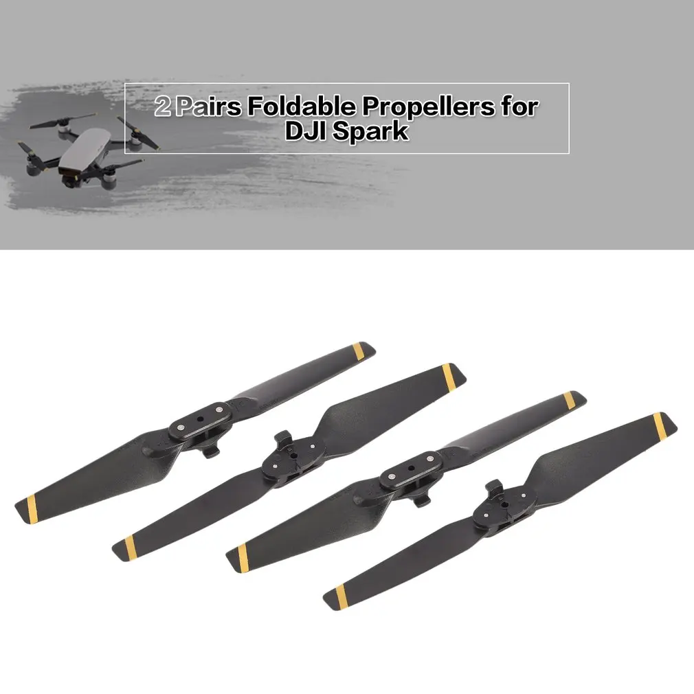 2 пары складных лезвий для дрона DJI Spark RC | Электроника
