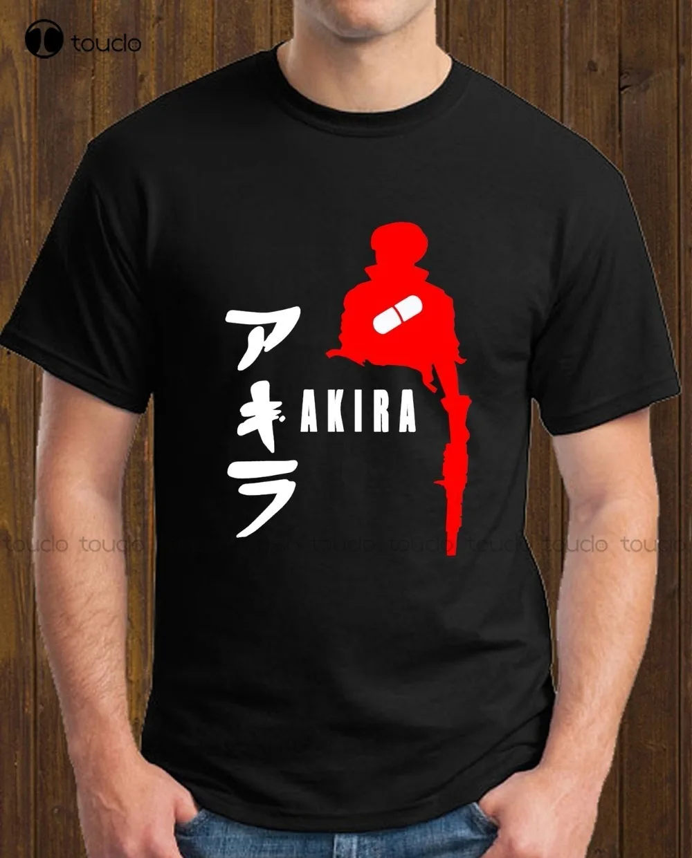 

Горячая Распродажа, модная черная Мужская футболка Akira Kaneda с рисунком Аниме Манга, белая, серая, цвет под заказ, унисекс