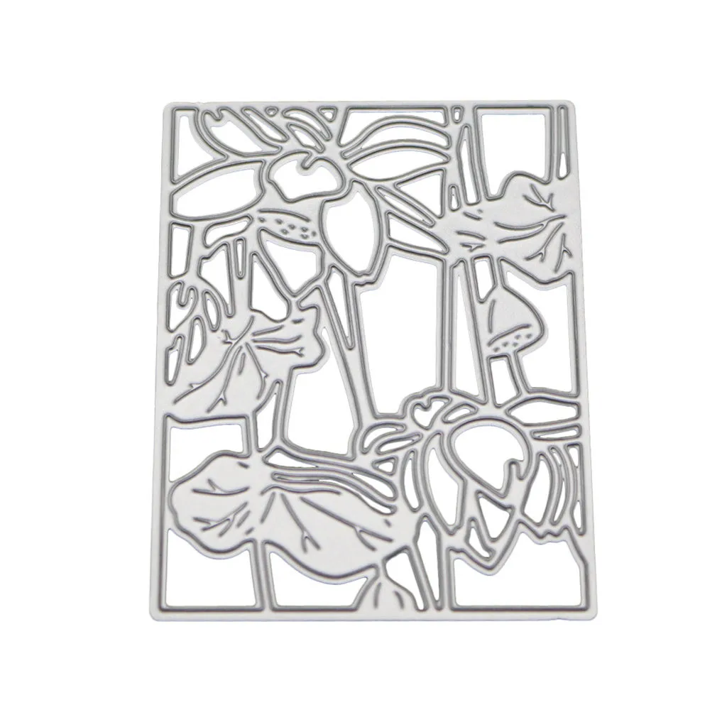 Металлические высечки трафарет для поделок Скрапбукинг альбом бумажная карта