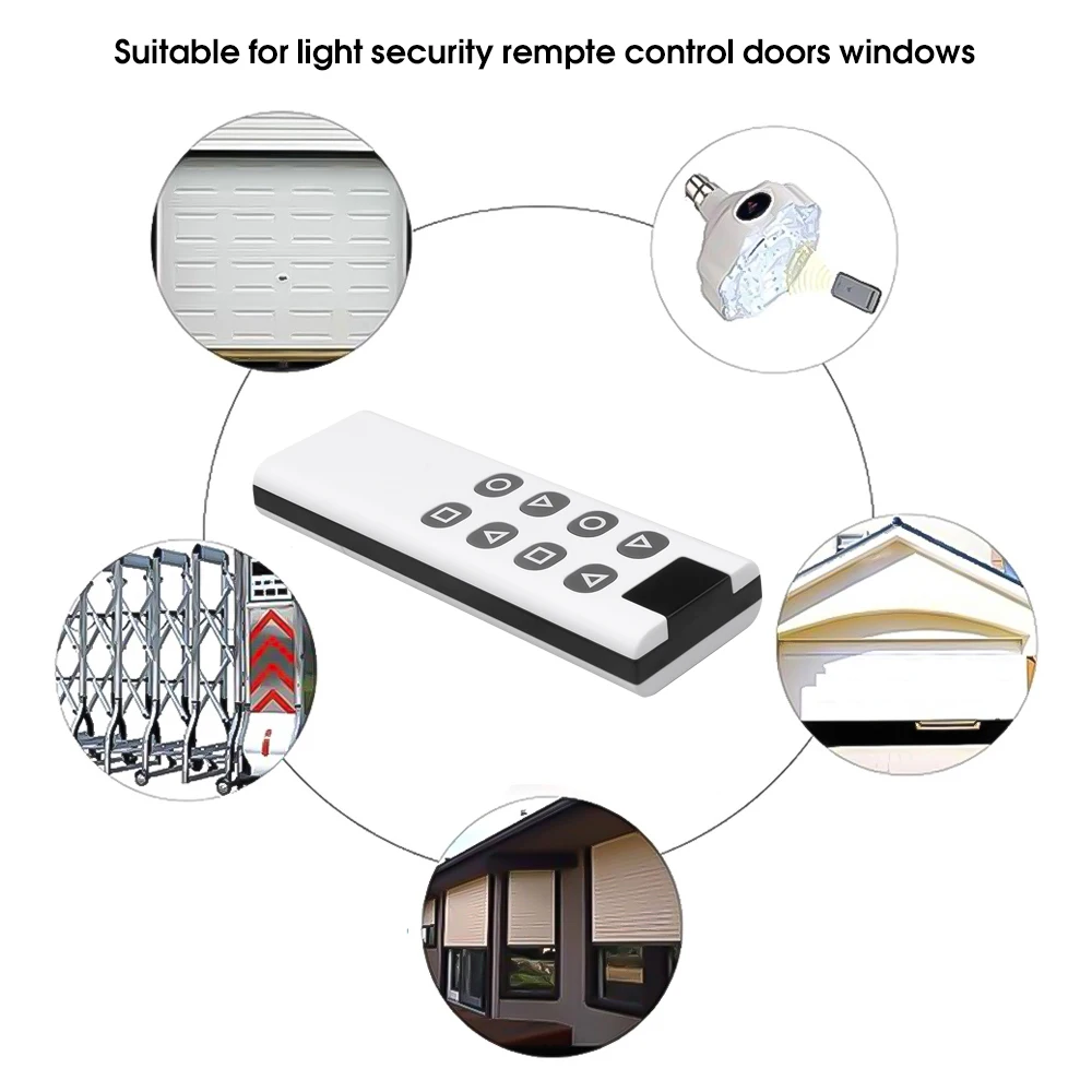 Беспроводной 1000 м длинный передатчик 433 МГц копия пульта дистанционного
