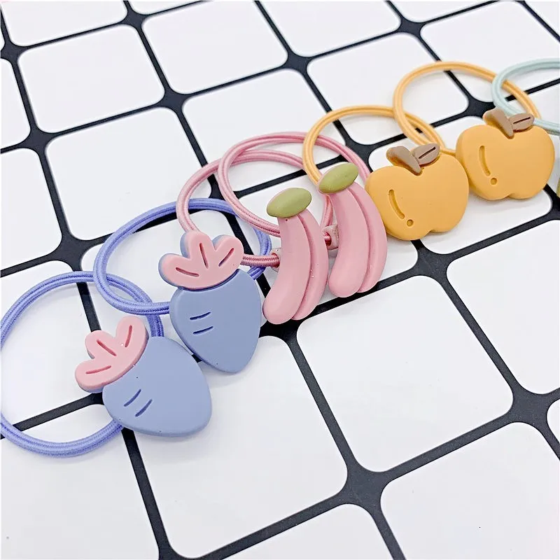 1 пара Детский круг для волос с фруктами милый ободок морковкой повязка девочек