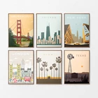 Алмазная 5D картина сделай сам, Лондон, Нью-Йорк, Сан-Франциско, дорожный пейзаж, алмазная вышивка, мозаика, вышивка крестиком, домашний декор