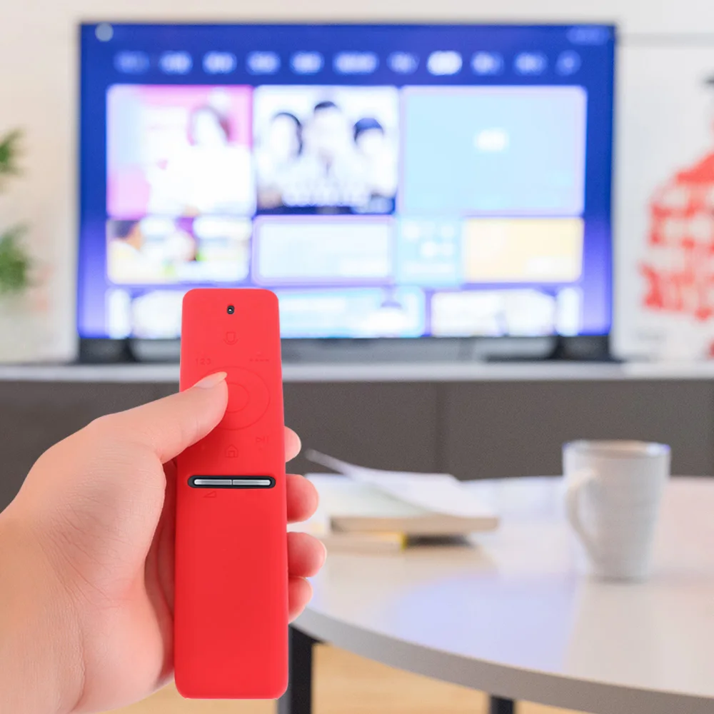Силиконовый чехол для пульта дистанционного управления для samsung QLED Smart tv, чехол для samsung Smart пульт дистанционного управления BN59-01265A, силиконовый чехол для пульта дистанционного управления