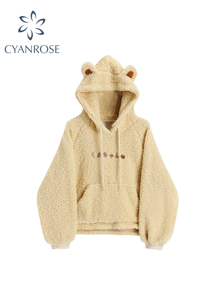 Женская верхняя одежда из овечьей шерсти повседневные Модные топы осенне-зимняя