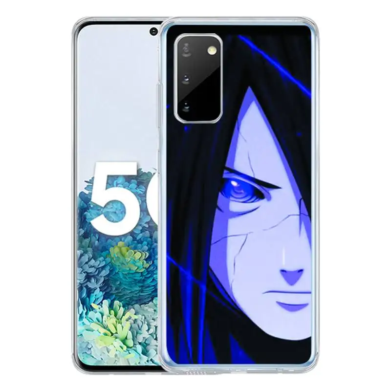 

Naruto Character close-up Phone Case For Samsung S10 S10lite 2019 S9 S9plus S8 S7 Transparent Cases