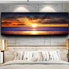 Большая алмазная живопись, синий пляж, море, живопись 5D, мозаика, вышивка крестиком, искусство-пазл для ландшафта, EE2241