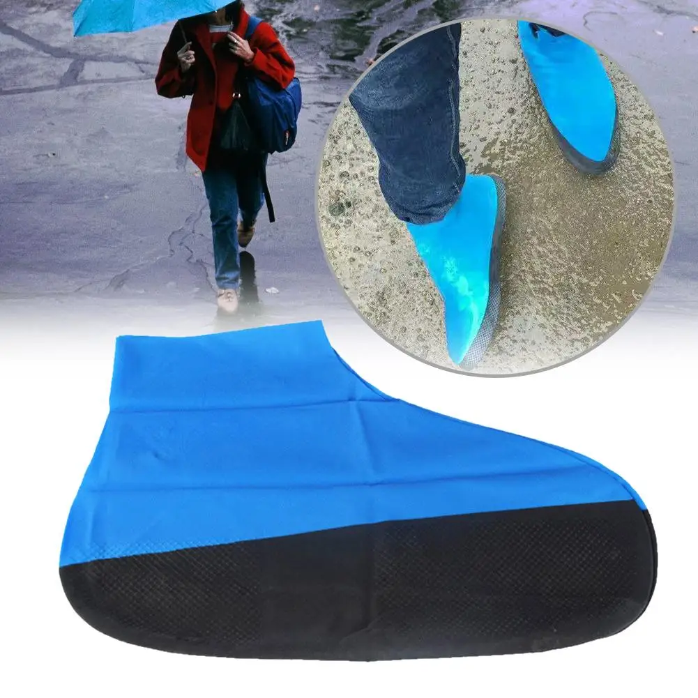 Waterproof Shoe Cover Silicone Material Unisex Reusable Shoes Protectors Rain Boots For Indoor Outdoor Rainy Days |