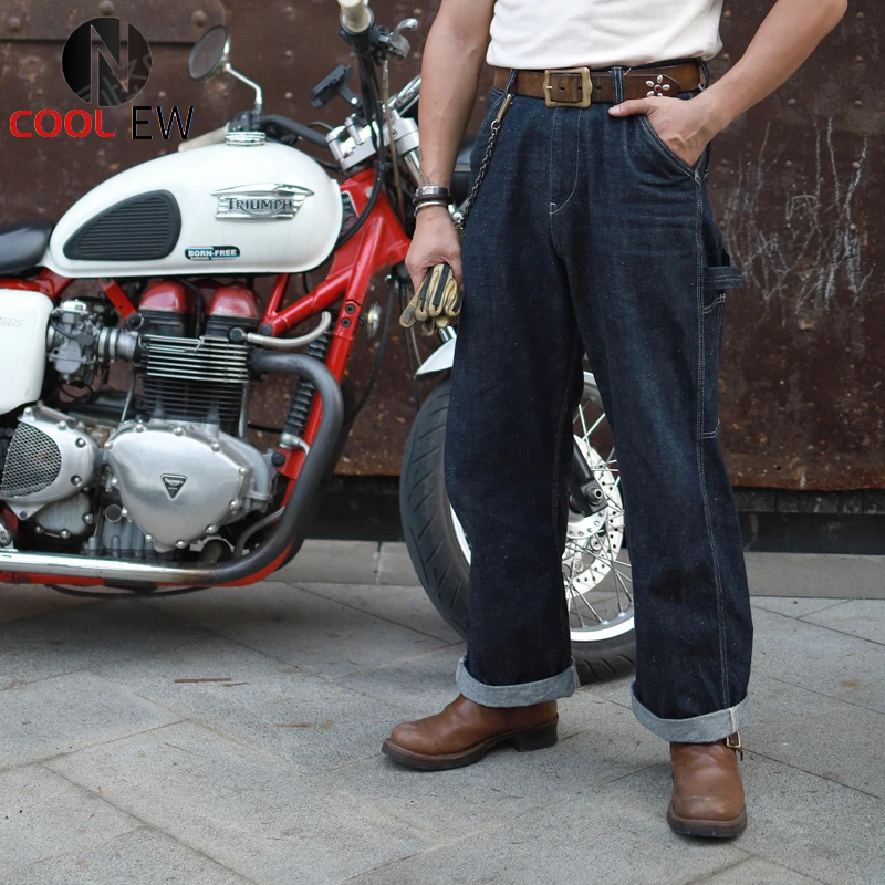 Мужские джинсы с завышенной талией 1950 унции | Мужская одежда