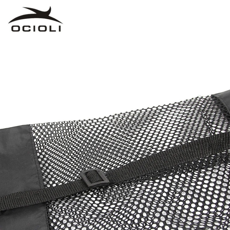 Черный рюкзак для йоги сумка водонепроницаемый нейлоновая пилатеса Сетчатый