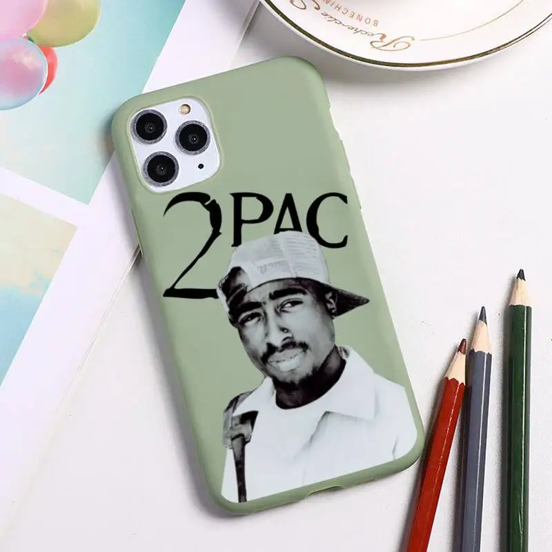 2Pac для телефона с изображением Тупака Амару Шакура Чехол мобильного iphone 12 11 Pro Max