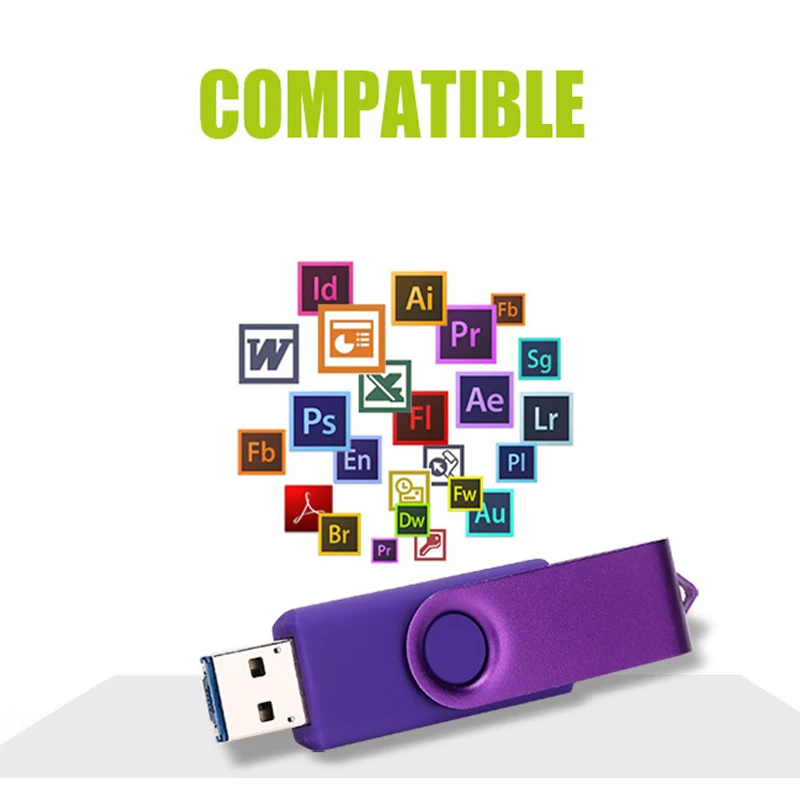 Флеш накопитель Lightning 3 в 1 128 ГБ 64 OTG Micro USB 32 16 4 8 256 ГБ|USB флэш-накопители| |