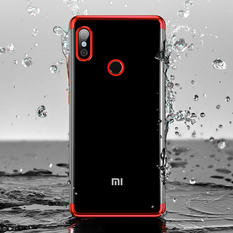 Прозрачный чехол с лазерным покрытием мягкий для XIAOMI Mi A3 A1 A2 9 10 Lite 8 SE Note Note10 из ТПУ