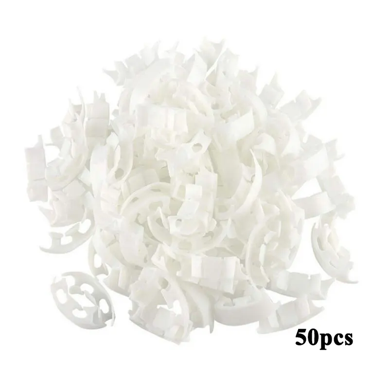 

Green Plant Seedling 50pcs/lot Support Clamp Prevent Bending Vegetables Reinforcement Clips Fixing Clips Hanging Vine Clip Hot