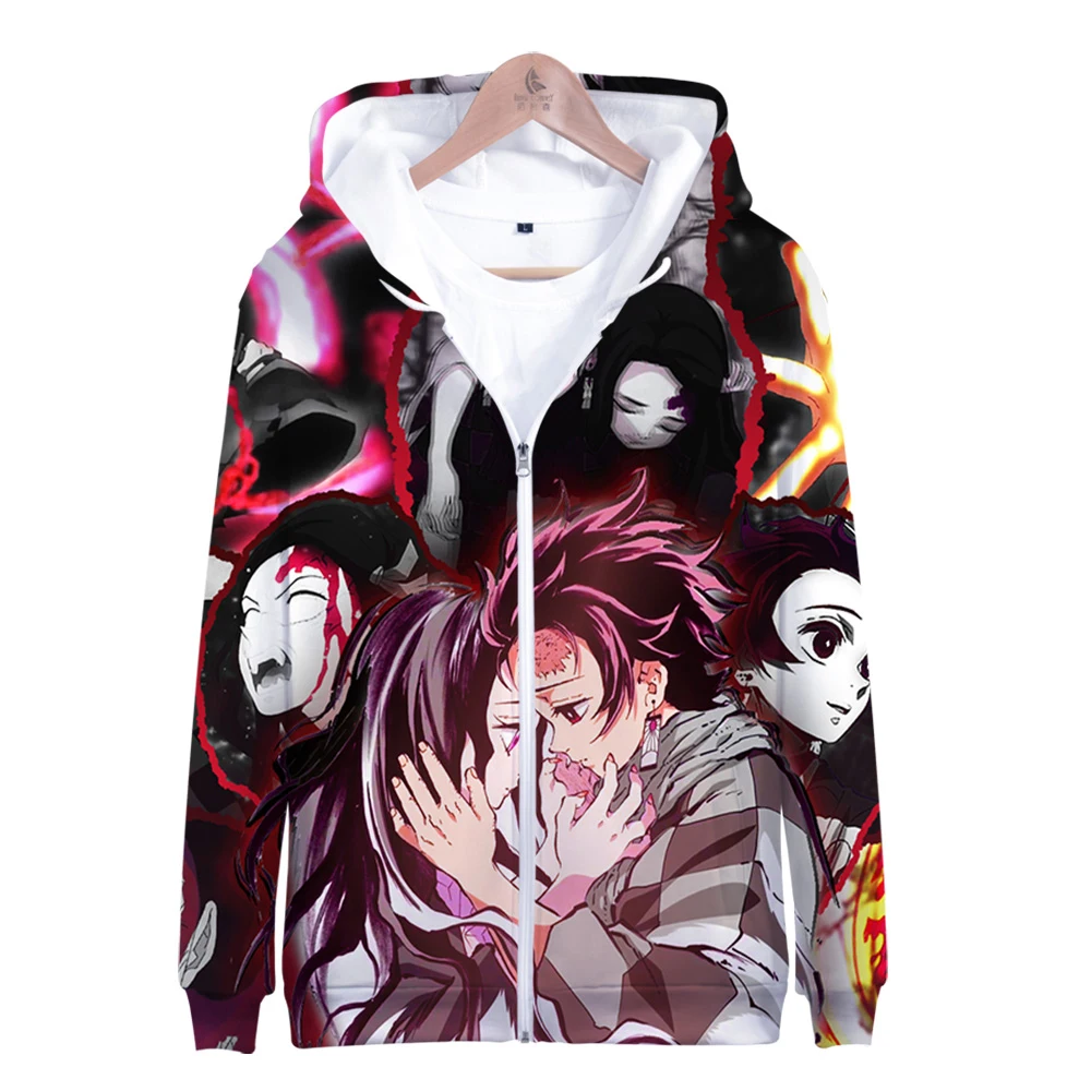 Лидер продаж Детский свитшот из аниме рассекающий демонов no Yaiba худи для