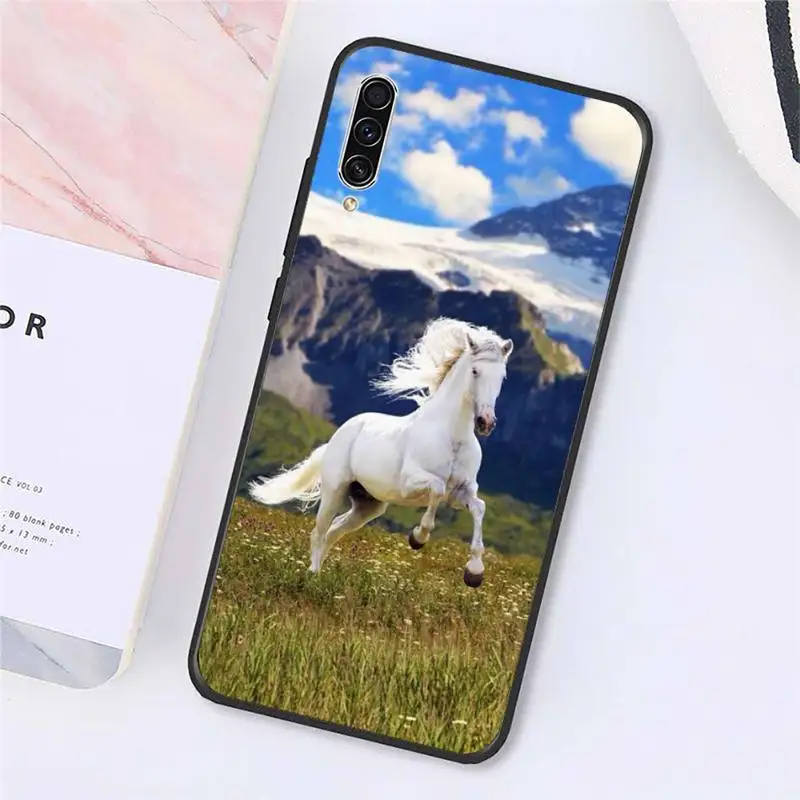 

pattern Horse animal Phone Case For Samsung galaxy A S note 10 7 8 9 20 30 31 40 50 51 70 71 21 s ultra plus