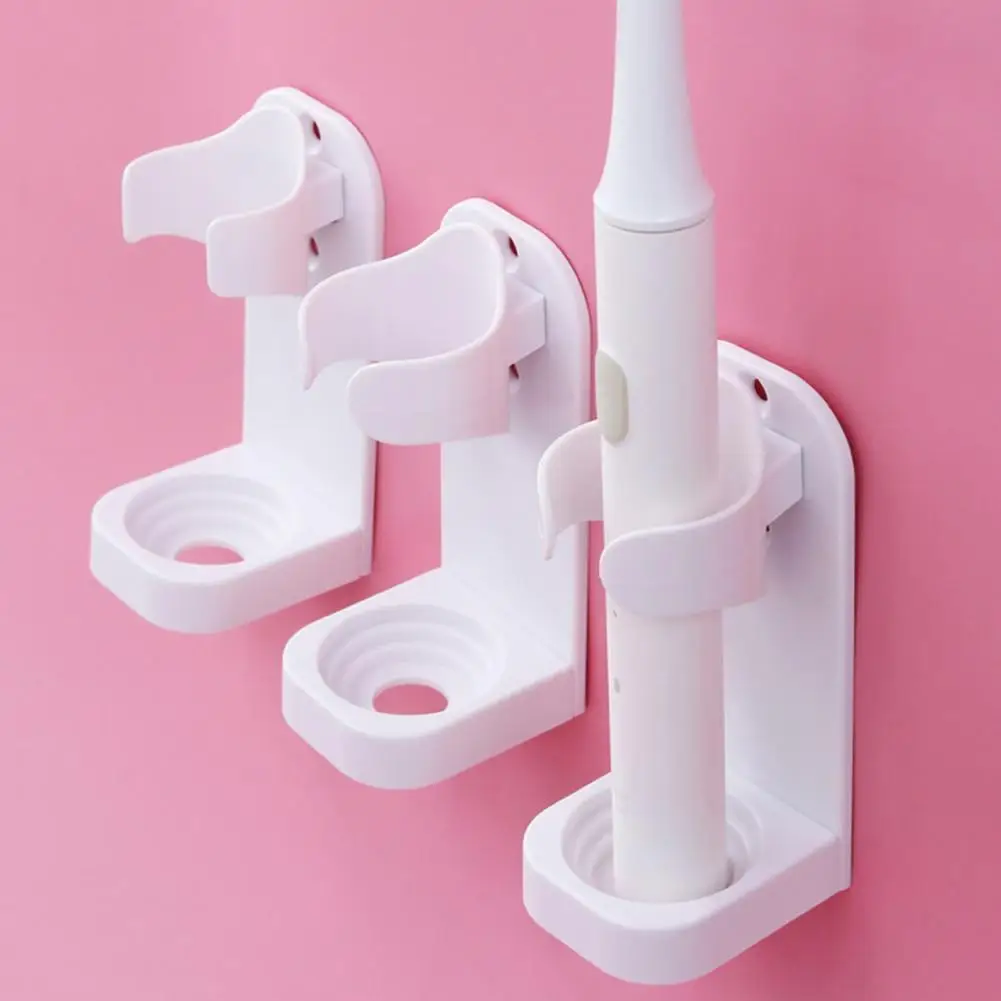 

Electric Toothbrush Holder Punch-Free Self-Adhesive Wall Mounted Storage Rack
