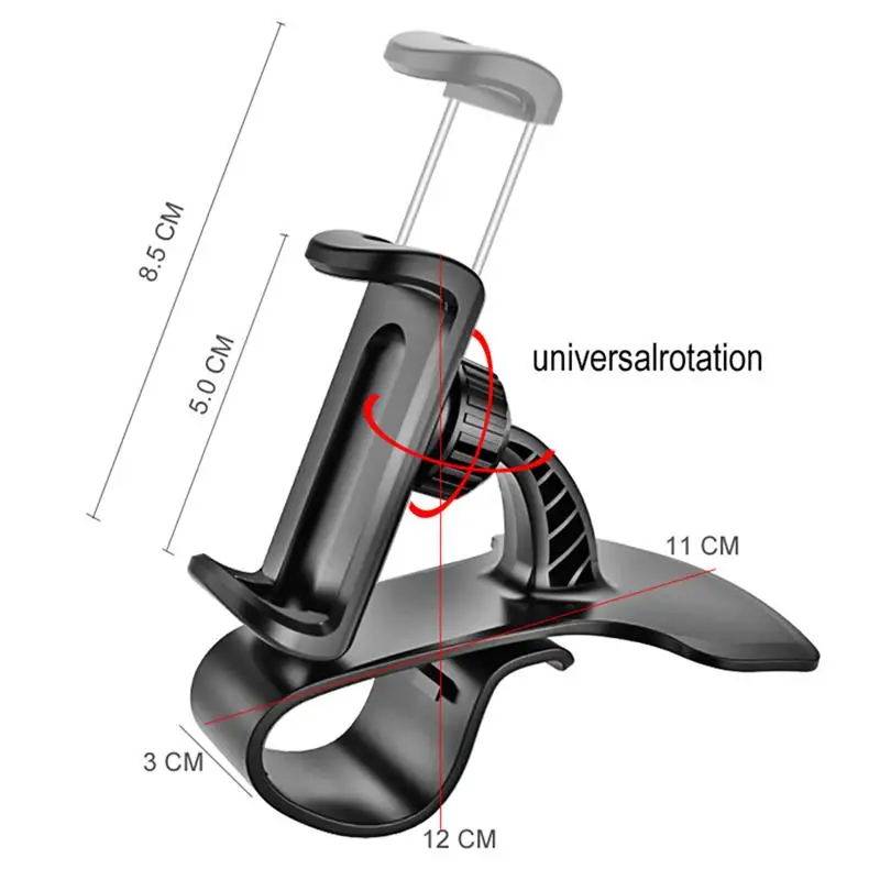 

Universal Car Phone Holder Dashboard Holder for Phone in Car Holder Adjustable Stand Auto Phone GPS Display Bracket