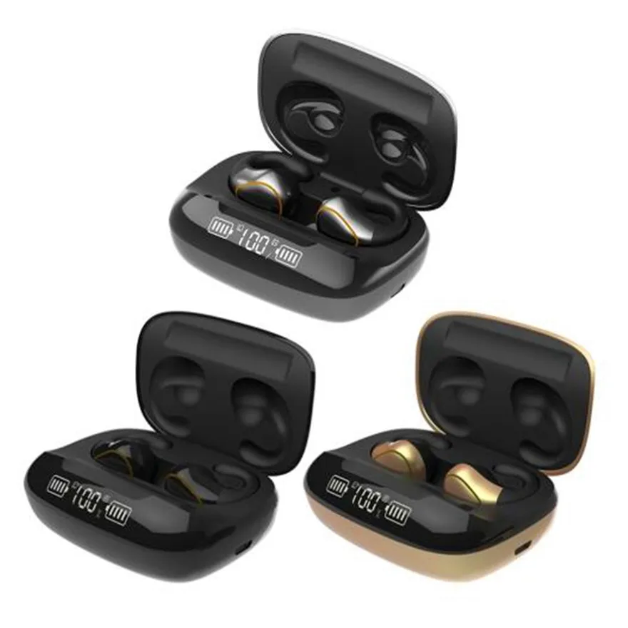 Наушники-вкладыши с костной проводимостью Hi-Fi наушники зажимом Bluetooth Tws гарнитура