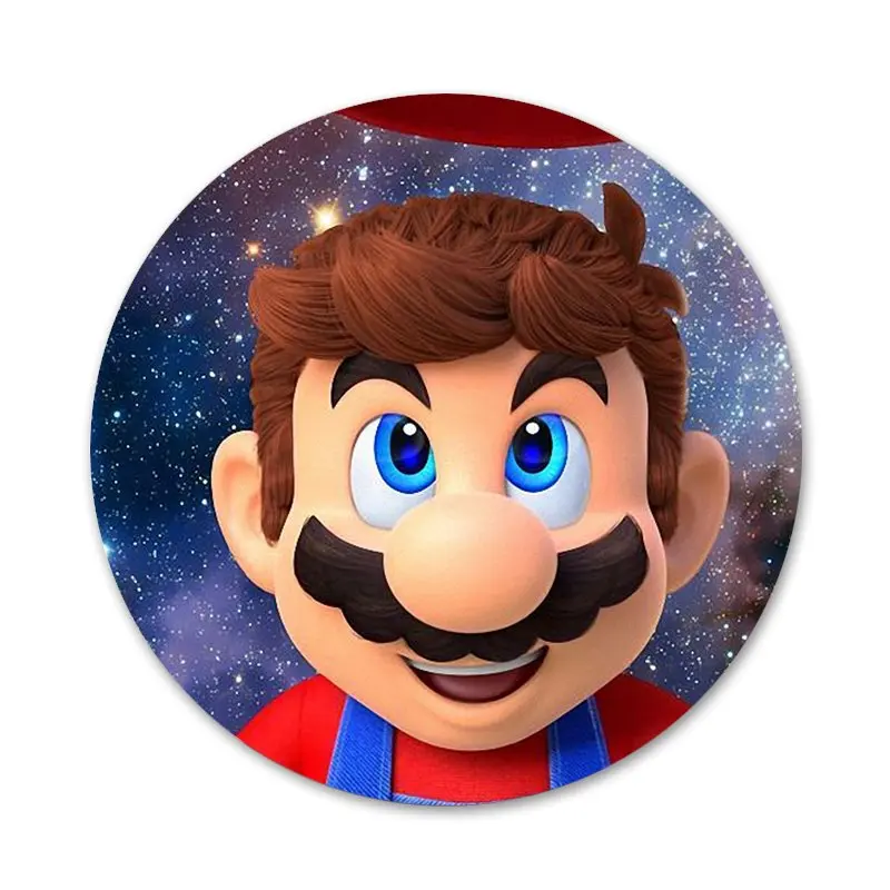 Супер милый значок Marios Bros для украшения одежды и рюкзака | Дом сад