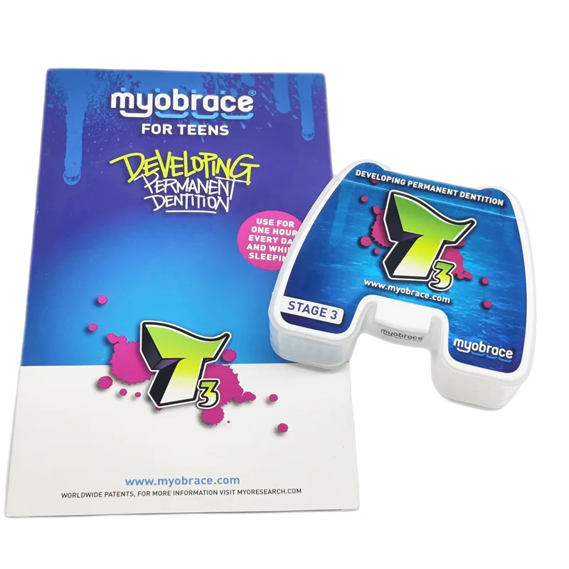 Myobrace MRC T3 стоматологический тренажер для зубов/T3 возраста от 10 до 15 подростков