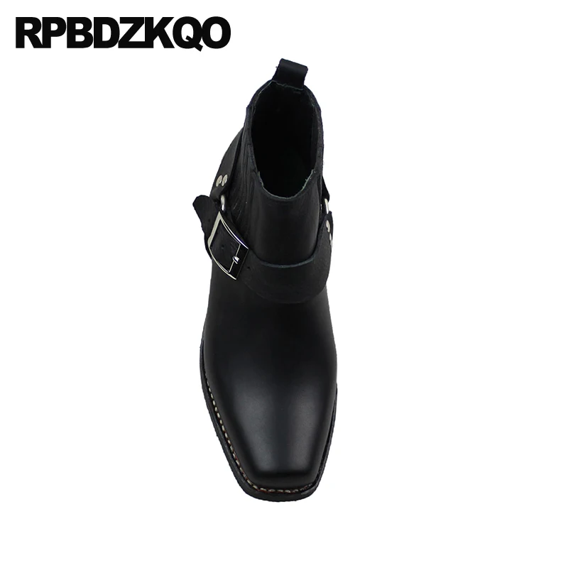 Goodyear сапоги с рантом Ботильоны Ботинки Челси Не сужающийся книзу массивный из