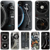 dj turntable silicone phone case for oppo find x2 pro a9 a8 a5 a31 2020 a91 ax5s realme 5 6 x50 reno a 3 pro tpu soft back cover