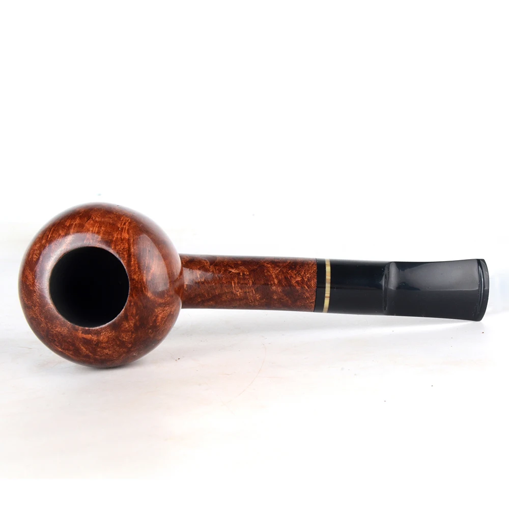 Деревянные трубки для курения Briar деревянная труба Гладкие трубы дымовая табака