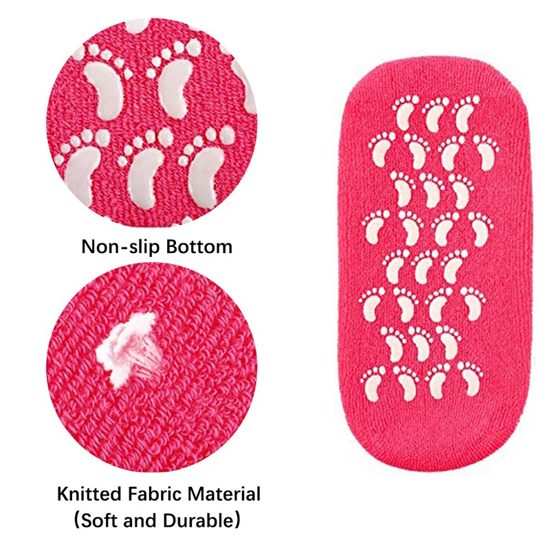 Увлажняющие гелевые спа-носки профессиональные для увлажнения и смягчения