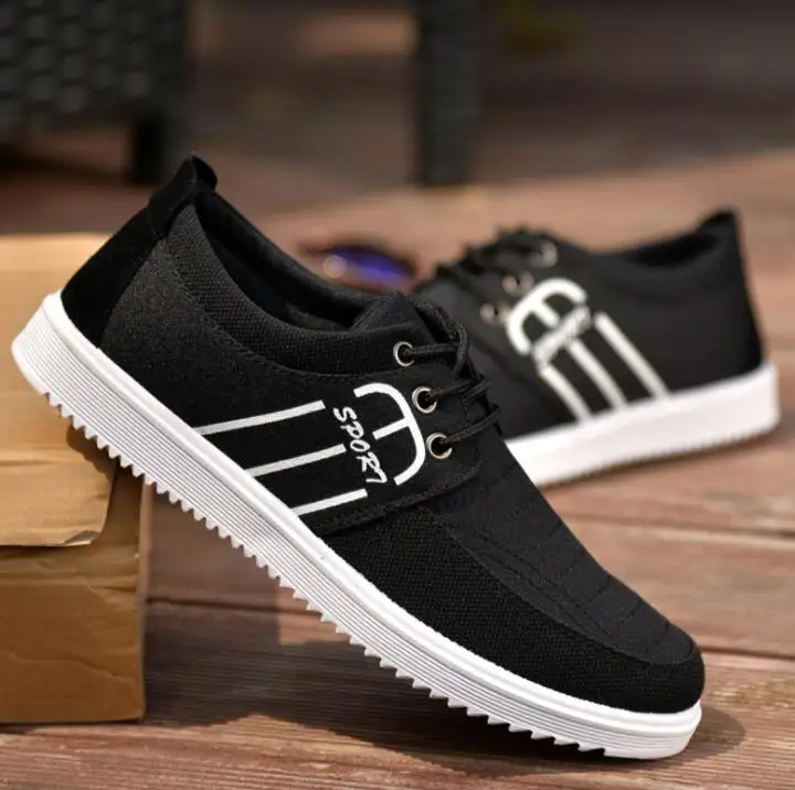 Кроссовки мужские парусиновые Повседневная дышащая обувь весна-осень 2021 | Обувь