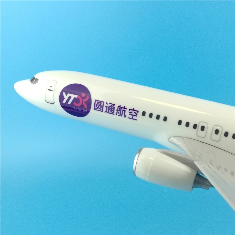30 см Yuantong экспресс авиакомпании грузовые авиалинии B737 модель самолета логистика