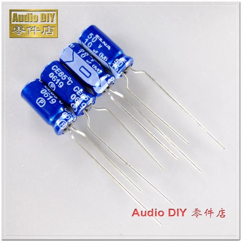 

20PCS ELNA Blue Robe RE3 Series 10uF 50V 50V10UF Electrolytic Capacitor