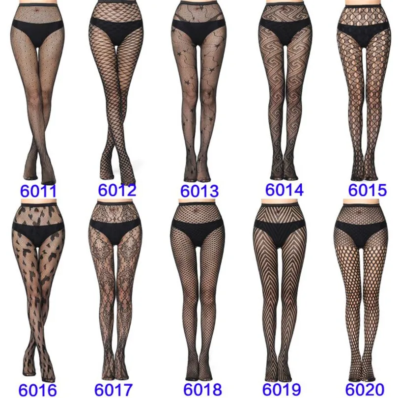 YSDNCHI летние женские сетчатые строгие чулки в черную полоску до бедра Клубные