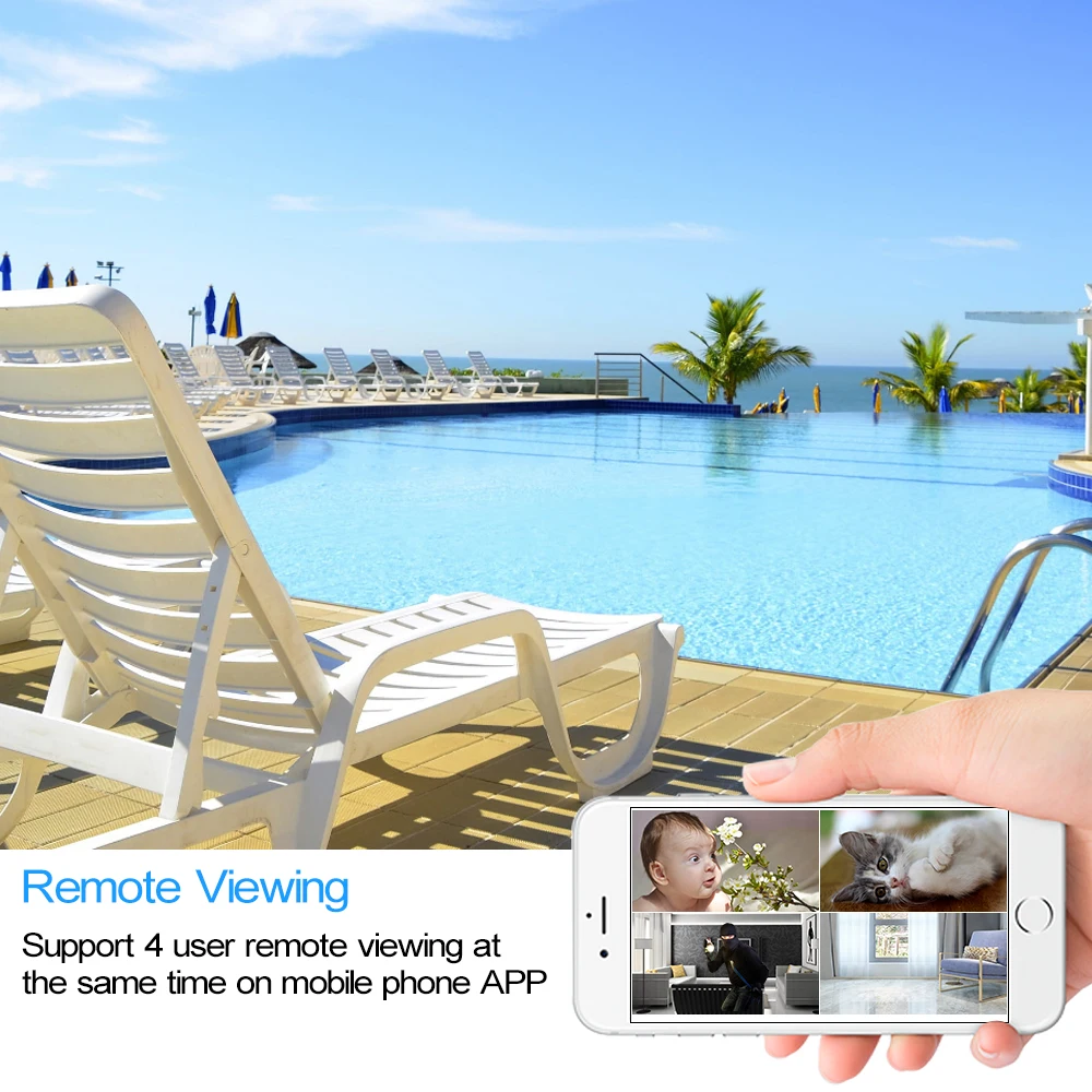 1080p P2P Super Mini WiFi IP Camera battery Control DV Camcorder with Motion Recording Cam indoor Remote View | Электроника