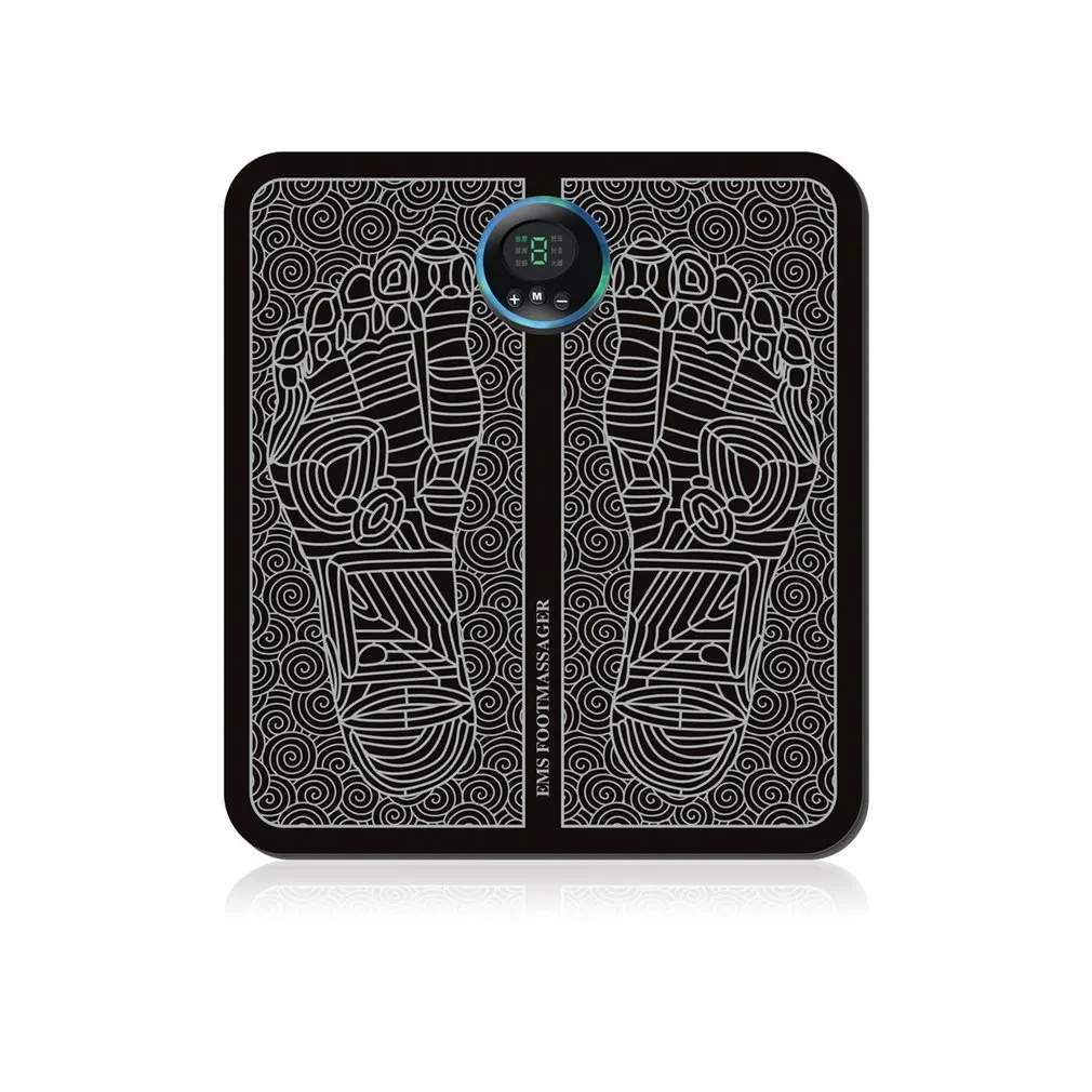 Импульсный Электрический ног Шаг массажер массаж машина Ems коврик умный для