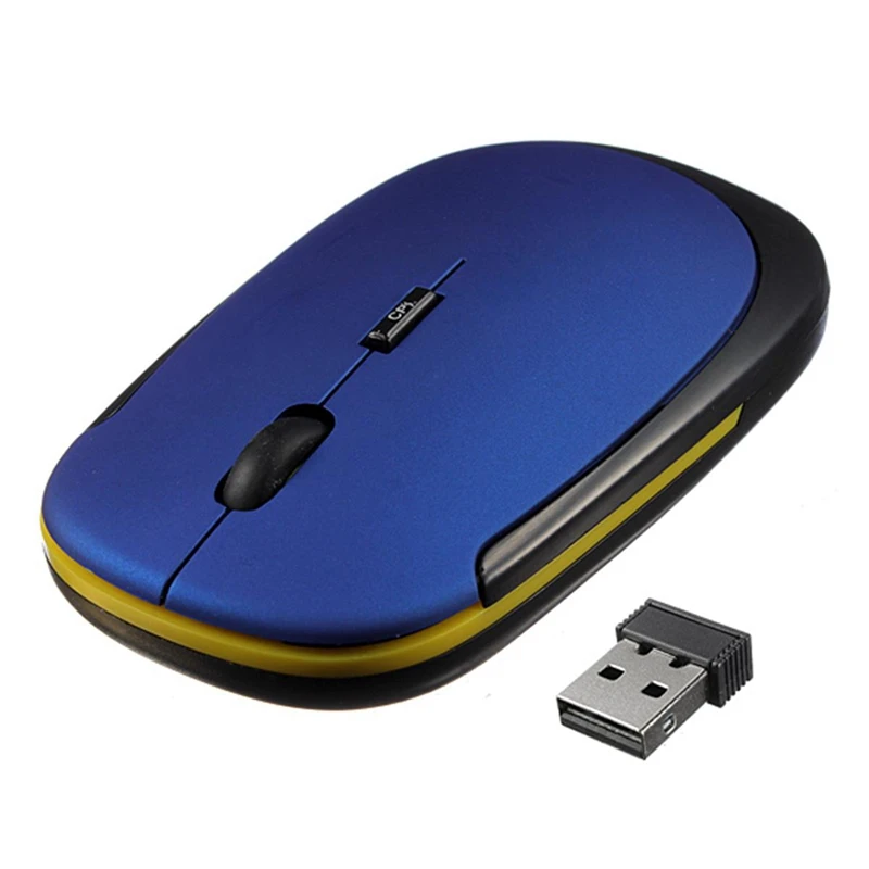 

1200dpi Wholesale 1 Price 5 color Slim Mini office gaming mouse USB Wireless Optical Mouse For PC Laptop Win 7 Vista XP