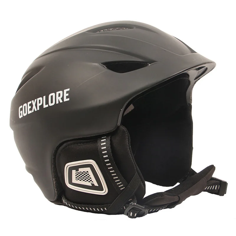 Лыжный шлем унисекс из поликарбоната и пенополистирола регулируемый размер