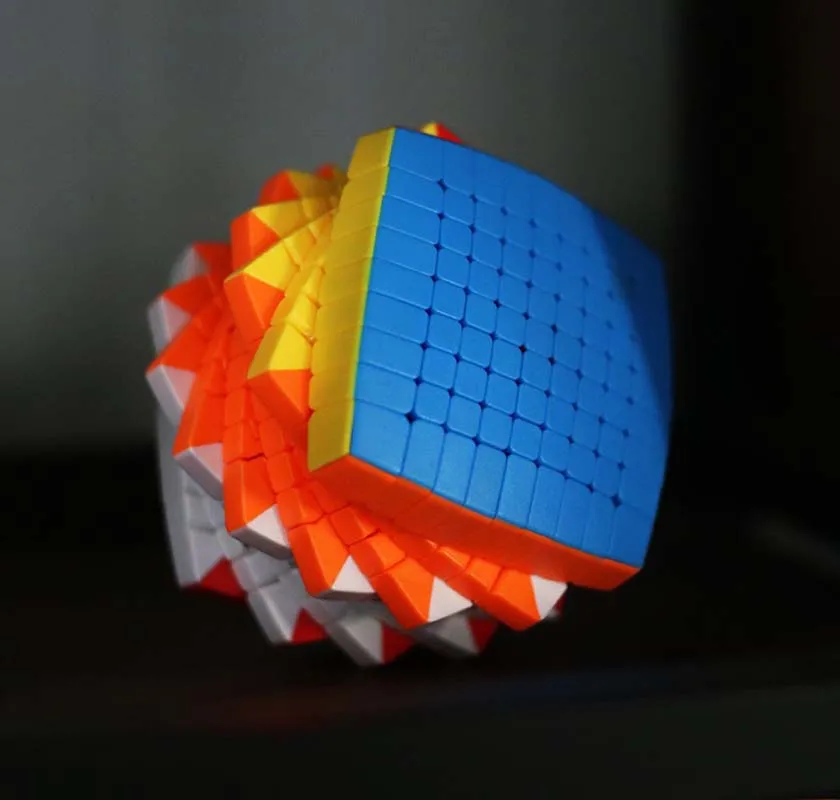 

Shengshou 9x9x9 Profession Magic Cube Speed Contest Twist Puzzle Child Adult Toys Gift Box Stickerless