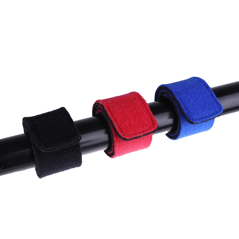 Random Color Reusable Fishing Rod Tie Holder Strap Suspenders Belt Hook Loop Cable Ties Tackle Box Peche Accessories | Спорт и