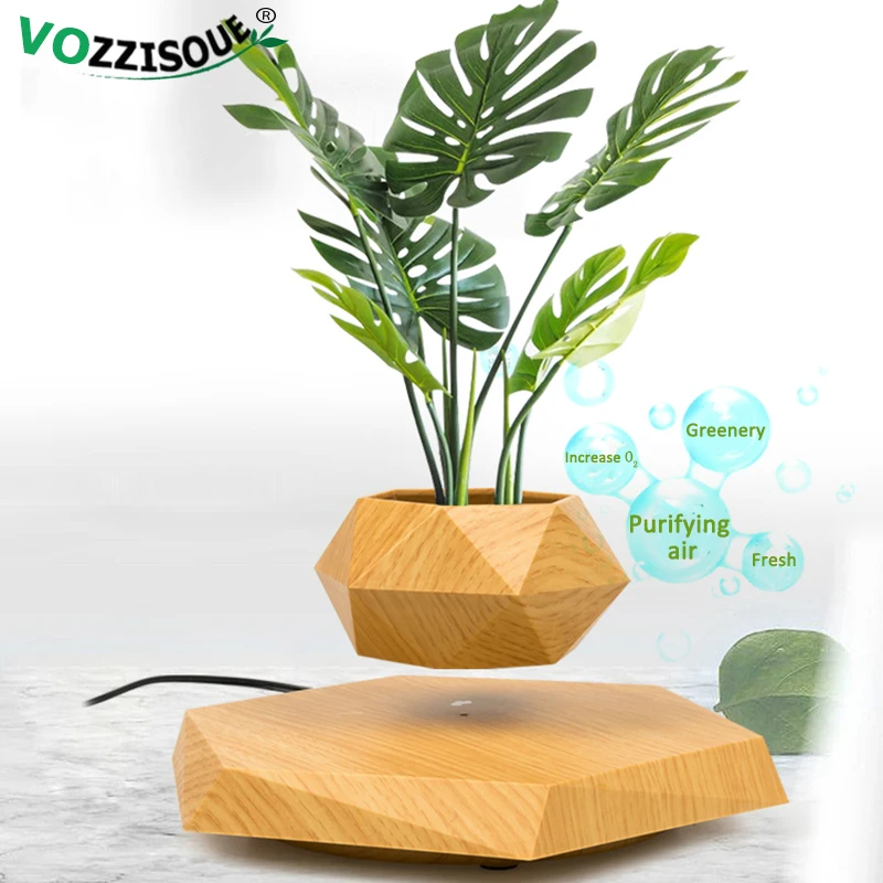 Новый светодиодный цветочный горшок с отрицательными ионами плавающий для