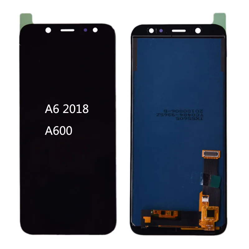 Для SAMSUNG Galaxy A6 2018 A600 ЖК дисплей кодирующий преобразователь сенсорного экрана в