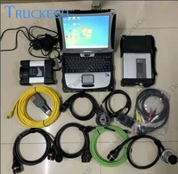 truck diagnostic tool car programming for bmw icom wifi with for benz c5 multiplexer xentry das wis epc compact c5cf19 laptap