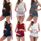 Женская блузка без рукавов, с круглым вырезом